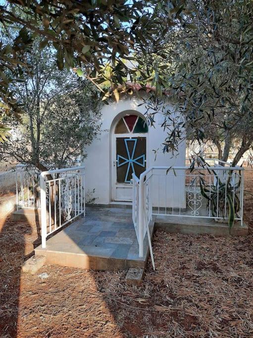 White Villa In Olive Trees And Seaview To Panagia Almiropótamos Exterior foto